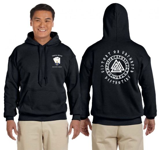 Triple Deuce Victory or Valhalla Hoodie
