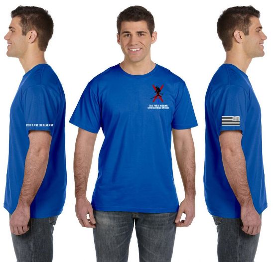 HHC BDE PT Shirt Royal Blue