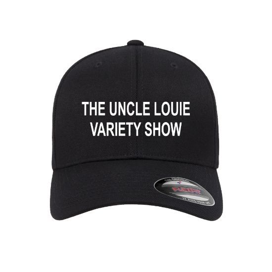 UNCLE LOUIE Embroidered Flexfit Fitted Ball Cap