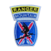 Mountain Ranger Fort Drum Embroidered Patch Set of 3