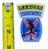 Mountain Ranger Fort Drum Embroidered Patch Set of 3