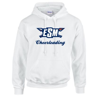 ESM Cheerleading White Hoodie