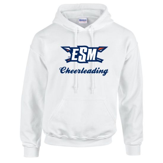 ESM Cheerleading White Hoodie