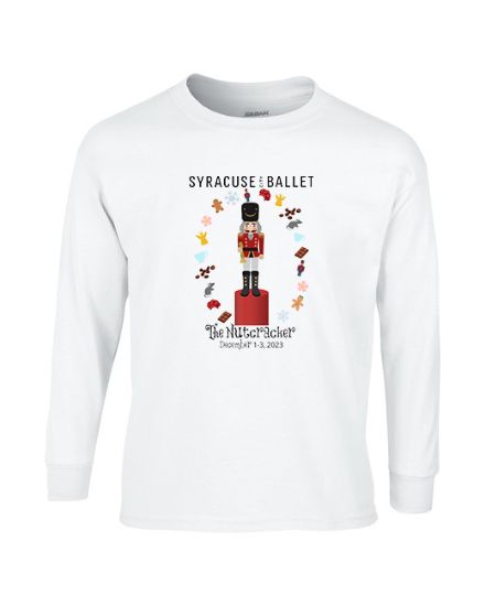 Syracuse City Ballet Nutcracker Long Sleeve Shirt (kids and adults sizes)