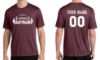 Personalized Valley Stallions Dry-fit Tee