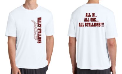 Valley Stallions Side Printed Dry-fit Tee
