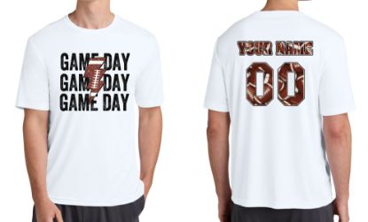 Personalized Game Day Dry-fit Tee