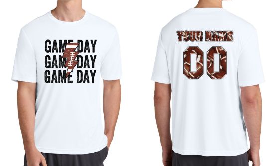 Personalized Game Day Dry-fit Tee