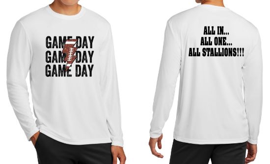 Game Day Dry-fit Long Sleeve Shirt