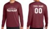 Personalized Valley Stallions Dry-fit Long Sleeve Shirt