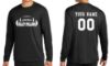 Personalized Valley Stallions Dry-fit Long Sleeve Shirt