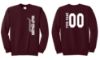 Personalized Valley Stallions Side Printed Crewneck Sweatshirt