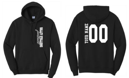 Personalized Valley Stallions Side Printed Hoodie