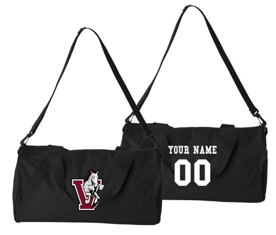 Personalized Stallion Logo 18 inch Duffel Bag