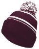 Stallions Embroidered PomPom Beanie