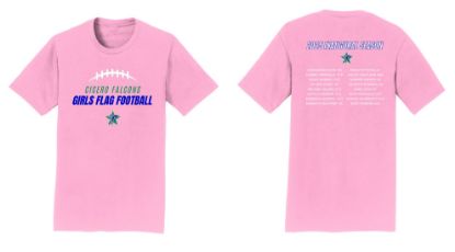Flag Football Softstyle T-shirt (Youth and Adult Sizes)