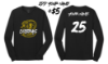 Cobras Cotton Long Sleeve Shirt (Youth and Adult Sizes)