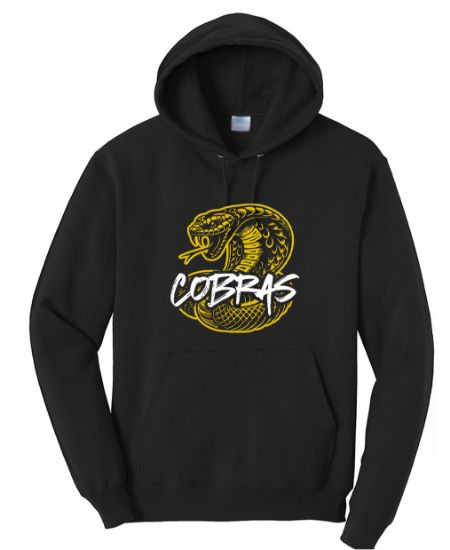 Cobras Hoodie(Youth and Adult Sizes)