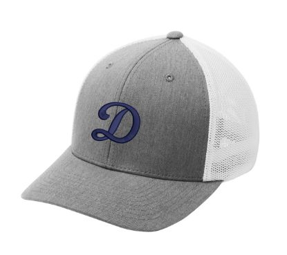 Dingers "D" Embroidered Mesh Fitted Hat
