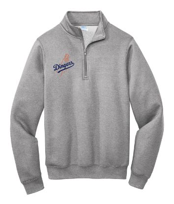 Dingers Adults 1/4 Zip Sweatshirt