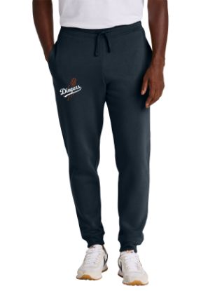Adults Navy Blue Fleece Joggers