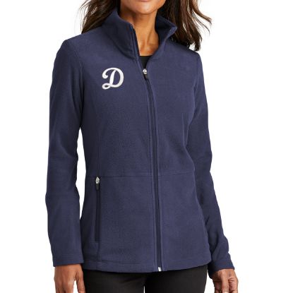 Women's Embroidered Microfleece Jacket