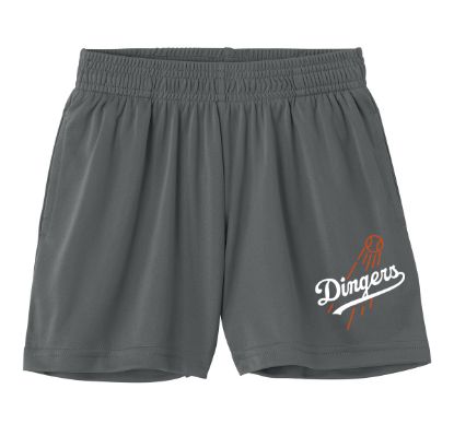 Kids Iron Grey Pocketed Shorts